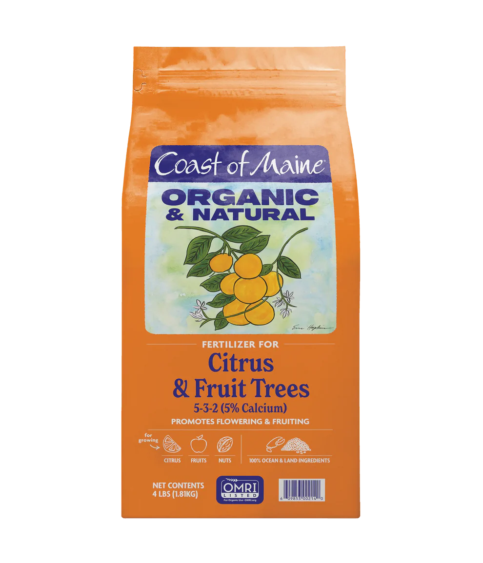 Coast of Maine Fertilizer for Citrus & Fruit Trees BFG