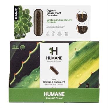 HUMANE Cactus & Succulent Organic Food Capsules