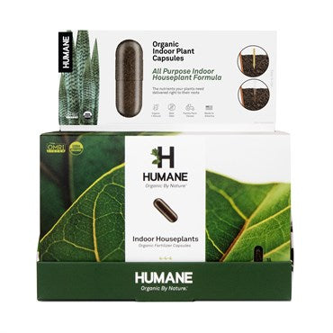 HUMANE Houseplant Organic & Natural Food Capsules