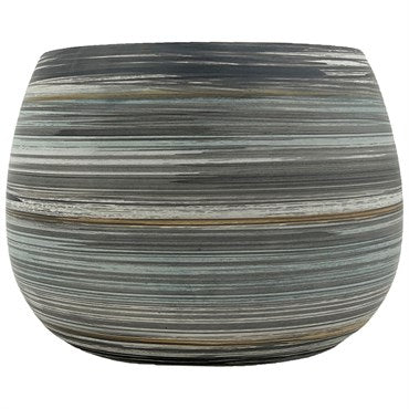 Mcarr 7.8"x7.8"x5.7" Matte Ceramic Pot