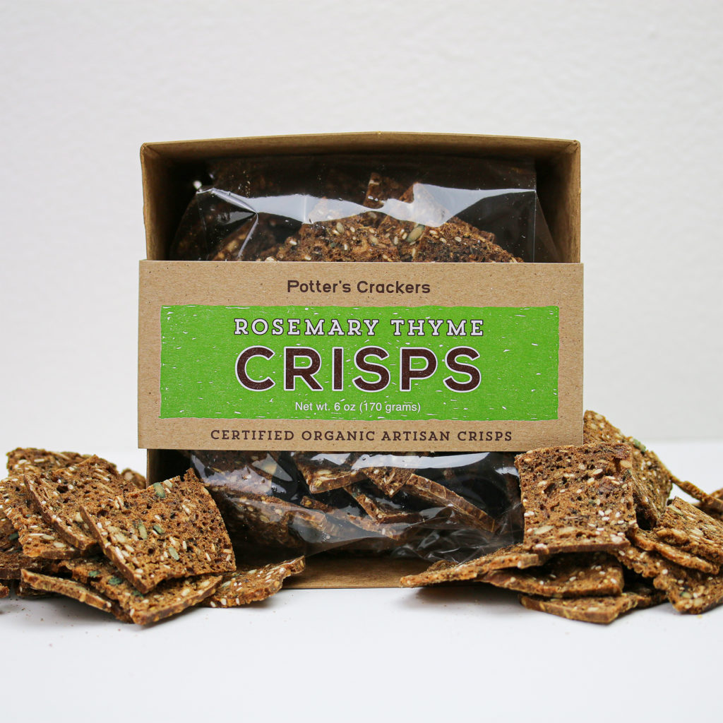 Potter's Crackers Organic Crisps