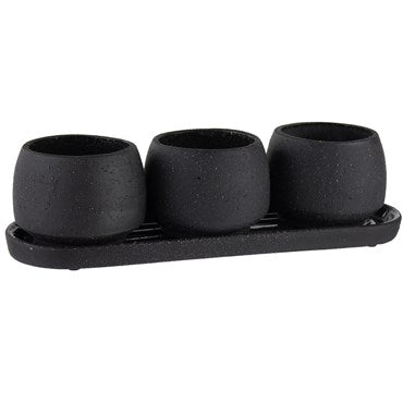 Syndicate Home & Garden Stoneware Trio Planters