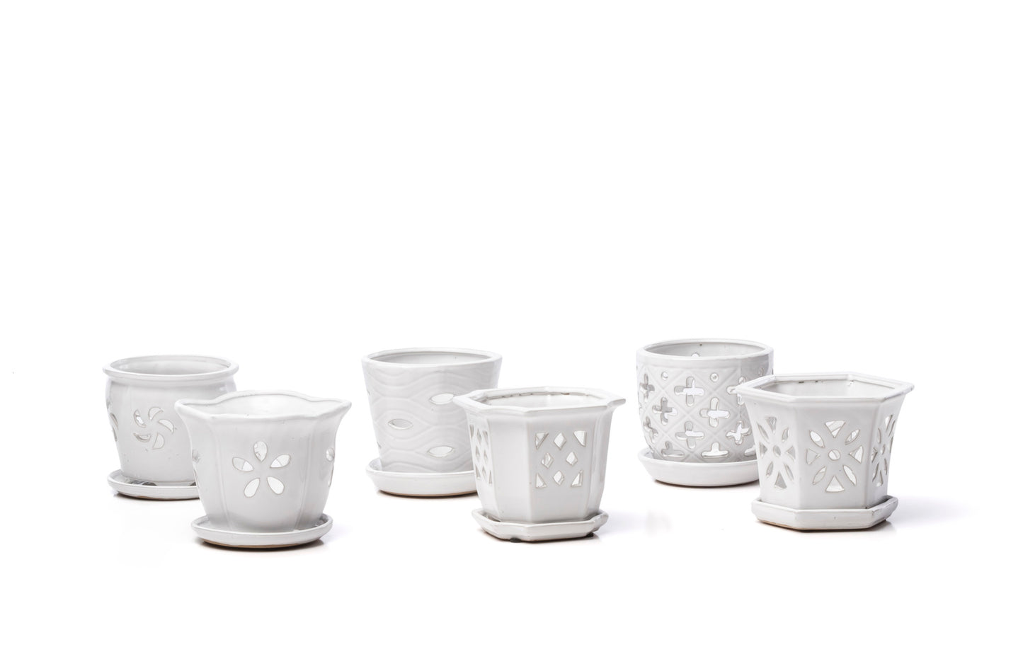 ALF Alpine Orchid Pot w/ Saucer