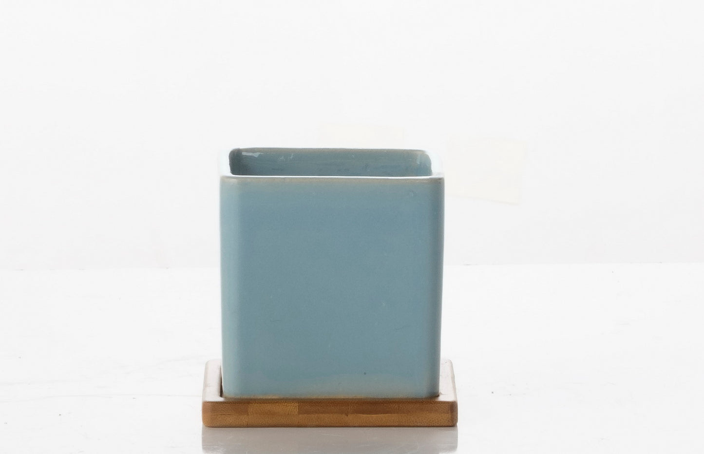 ALF Loft Square Petit Pot w/ Bamboo Saucer