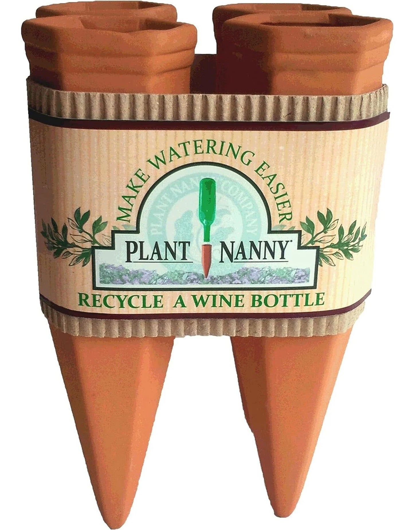 Plant Nanny Recycle A Wine Bottle Stake Set