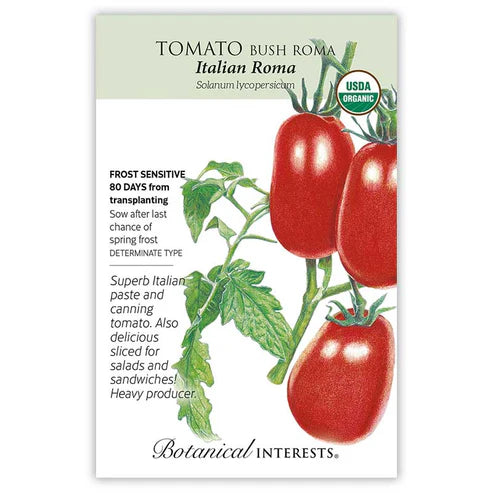 Tomato 'Bush Roma Italian'