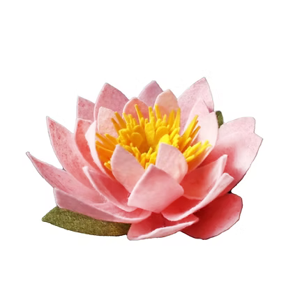 Felt Lotus Ornament