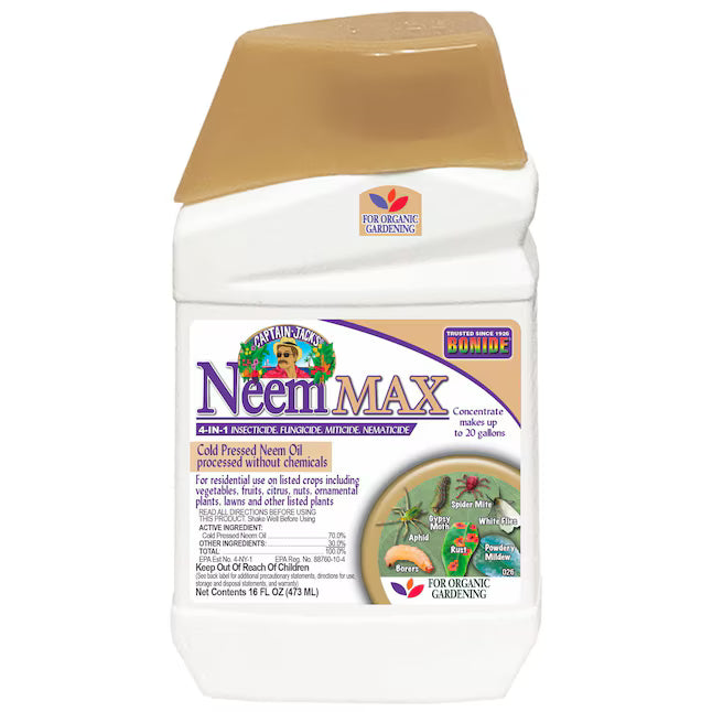 Bonide Captain Jacks Neem Max Oil Concentrate
