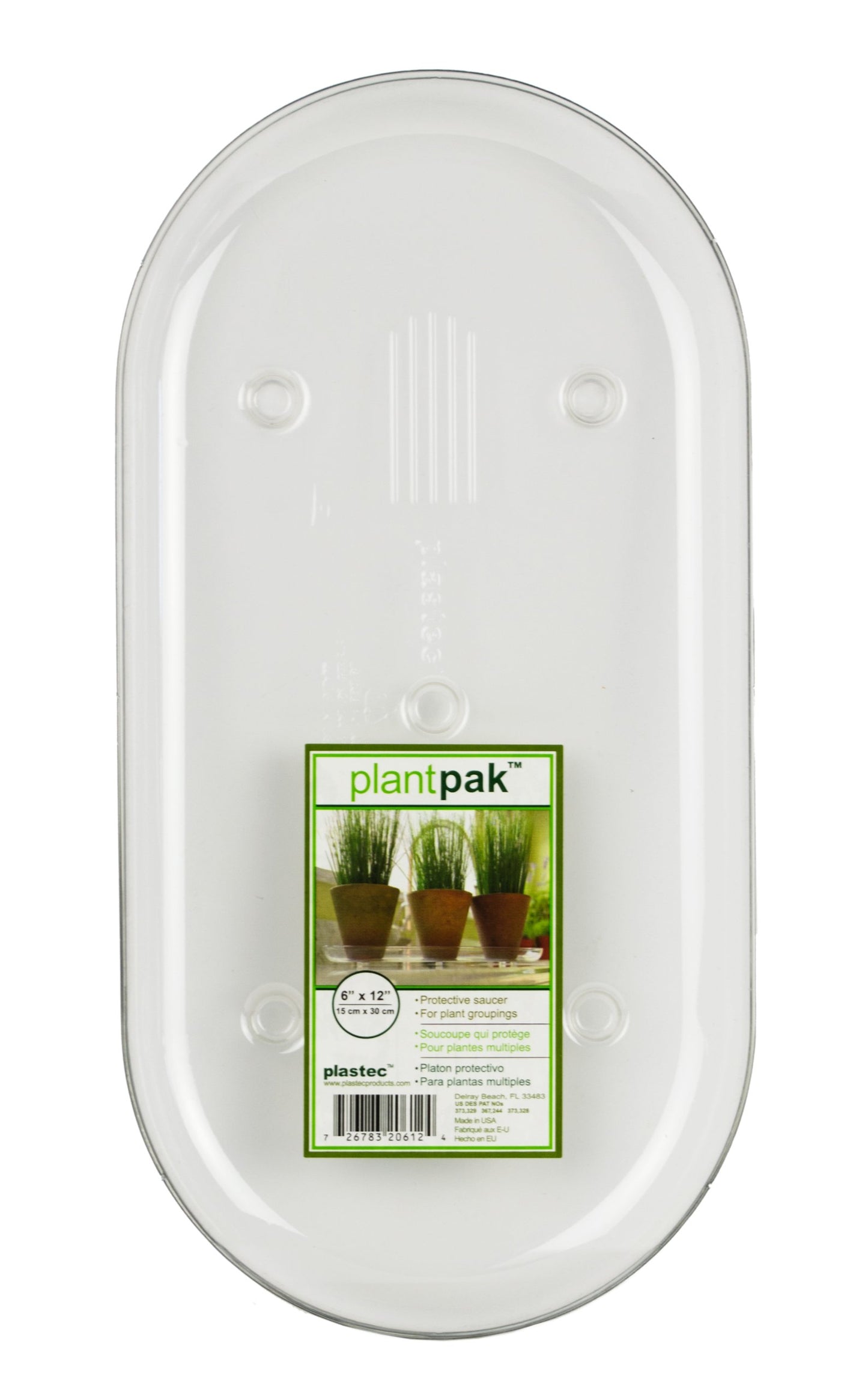 Plantpak Oval Saucer