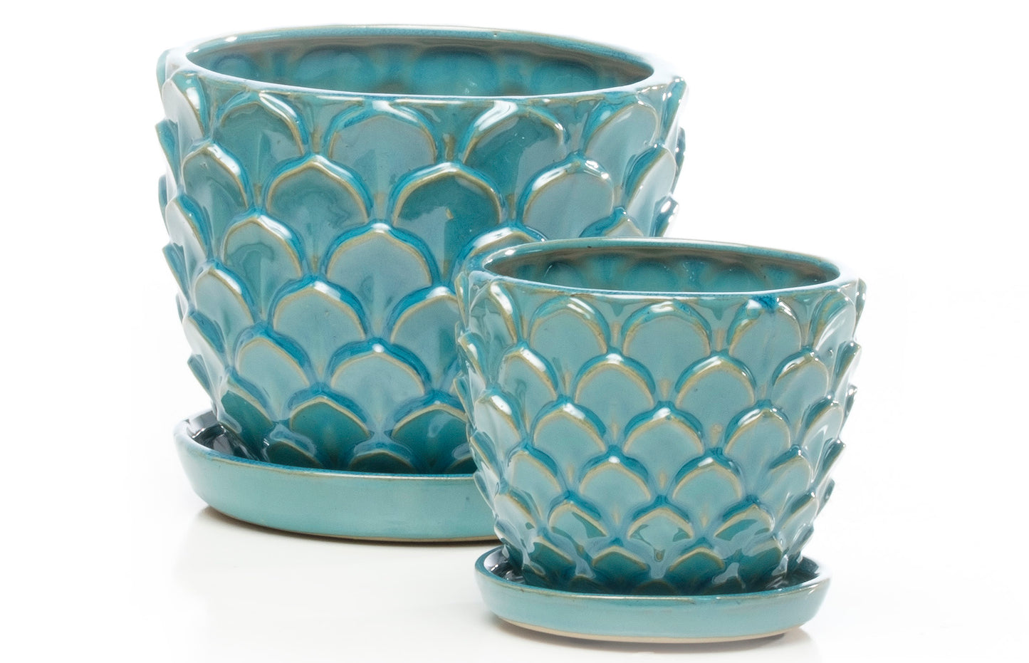 ALF Artichoke Pot w/ Saucer