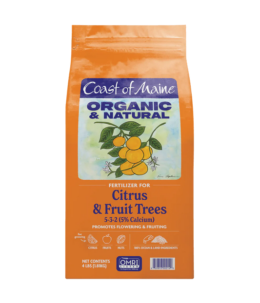 Coast of Maine Fertilizer for Citrus & Fruit Trees BFG