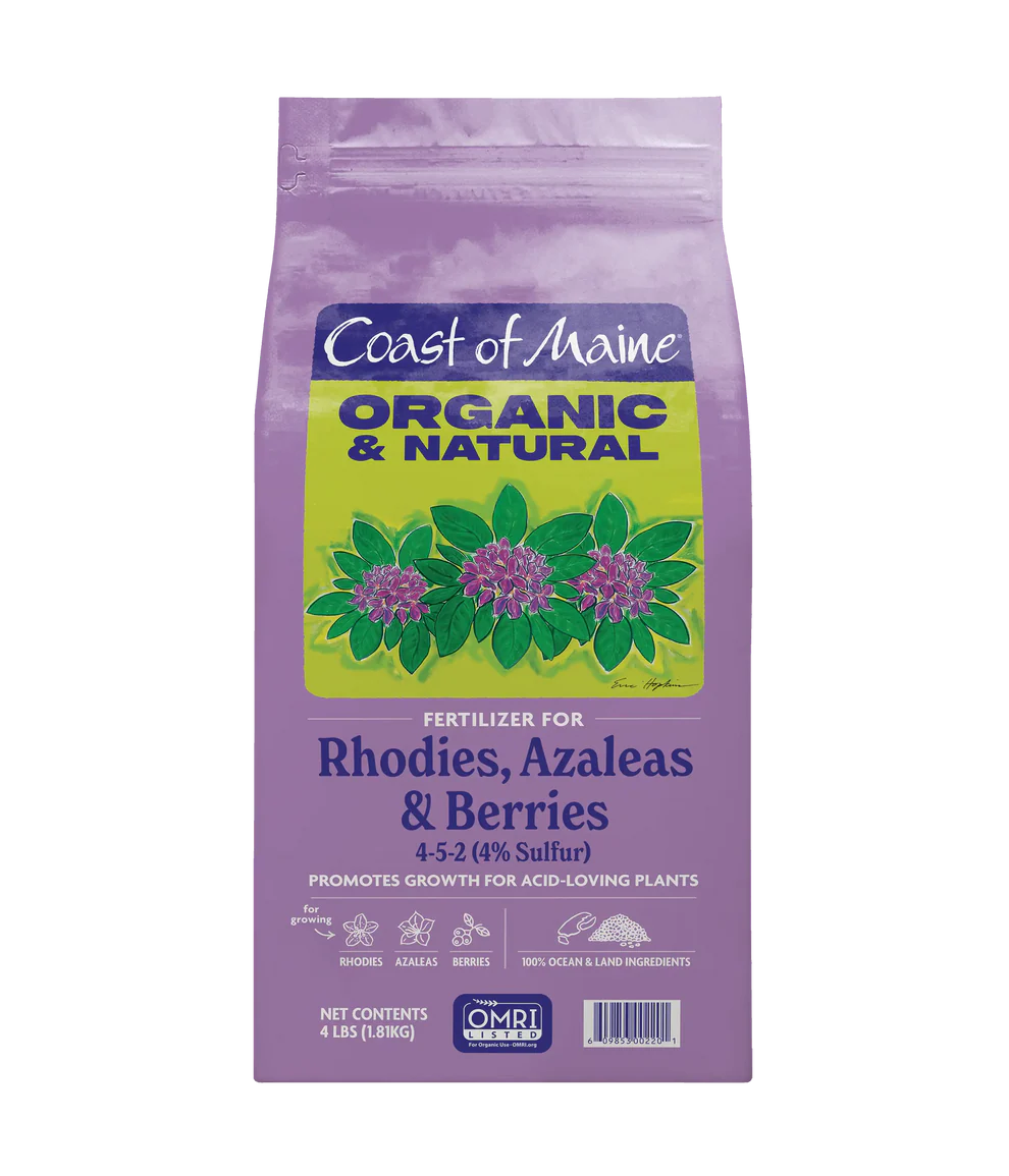 Coast of Maine Fertilizer for Rhodies, Azaleas & Berries BFG