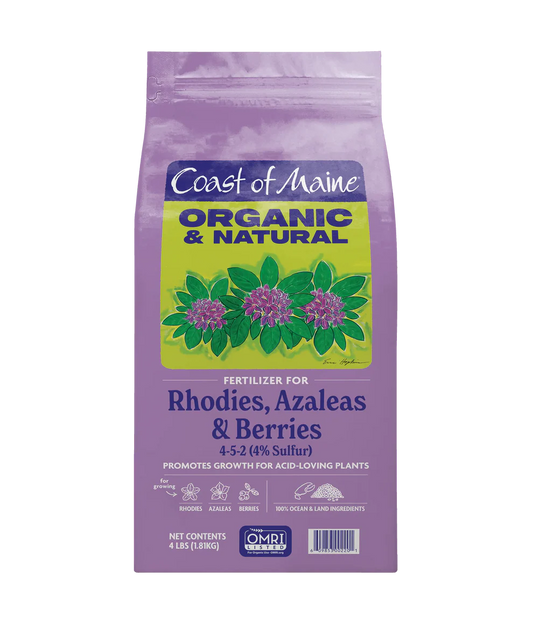 Coast of Maine Fertilizer for Rhodies, Azaleas & Berries BFG