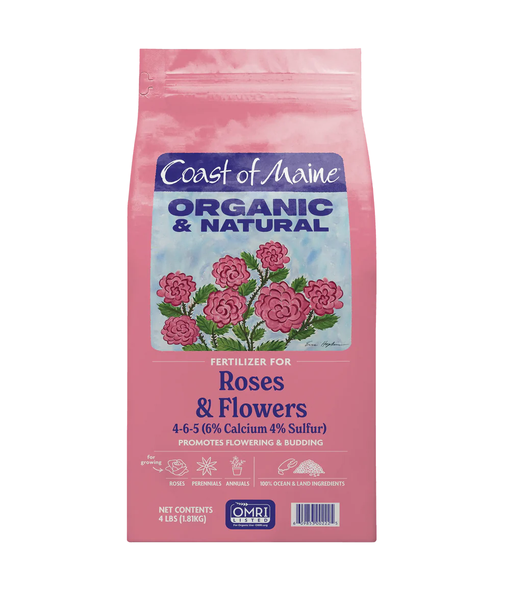 Coast of Maine Fertilizer for Roses & Flowers BFG
