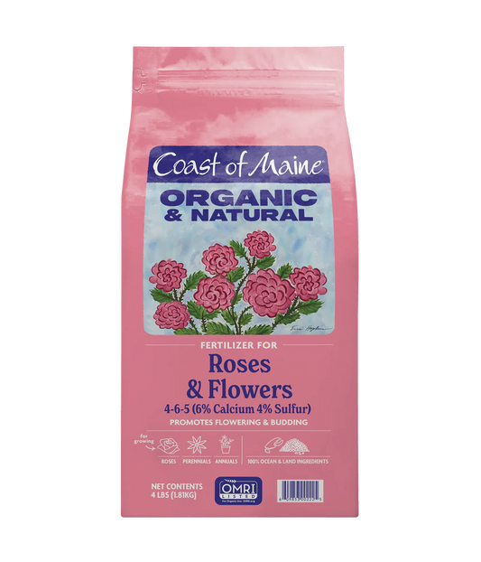 Coast of Maine Fertilizer for Roses & Flowers BFG