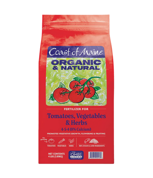 Coast of Maine Fertilizer Tomatoes, Veggies & Herbs BFG