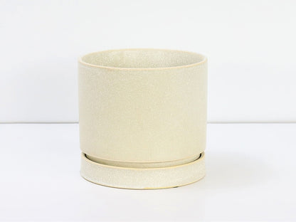 Carmel Planter w/ Attached Saucer
