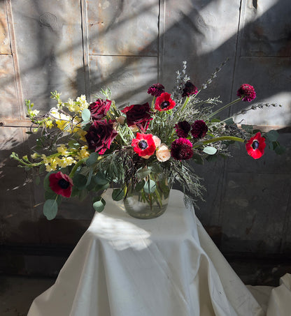 Valentine's Day Bouquet - Lavande et Flamme