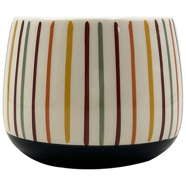 Mcarr 5.3"x5.3"x4" Matte Ceramic Pot