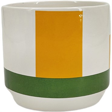Mcarr 4"X4"X3" Ceramic Pot BFG