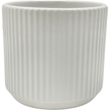 Mcarr 4"X4"X4" Ceramic Pot Glossy Glaze