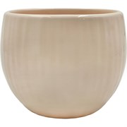 Mcarr 5"x5"x4" Ceramic Pot Glossy Glaze