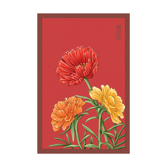 Shido Herbaceous Peony Seed Packet