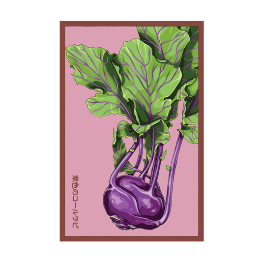 Shido Kohlrabi Seed Packet
