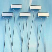 Bosmere 10" Double Prong Zinc Plant Markers
