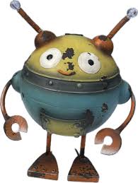 Esschert Metal Robot