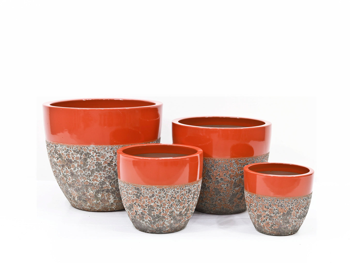 ALF Caldera Vesuvio Glazed Planter